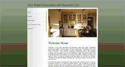 Desktop Screenshot of fivepointconstruction.com